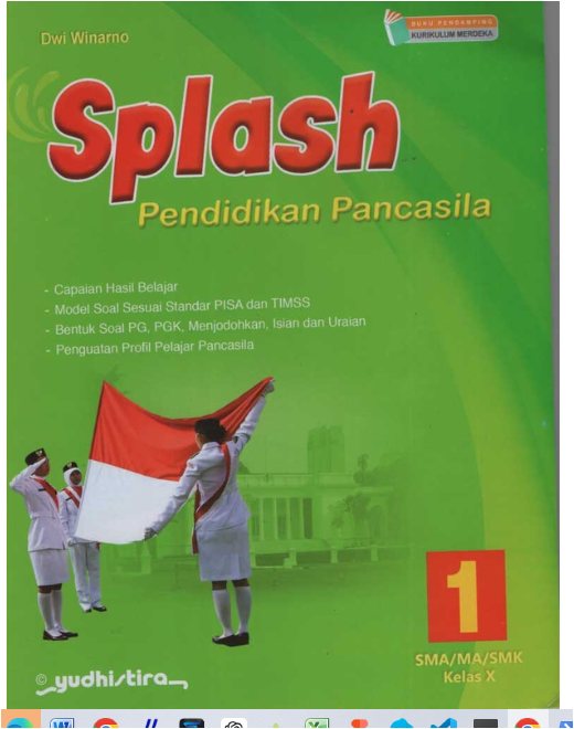 Splash Pendidikan Pancasila 1  : Seri Pembelajaran dan Asesmen Harian