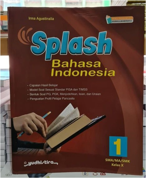 Splash Bahasa Indonesia 1  : Seri Pembelajaran dan Asesmen Harian